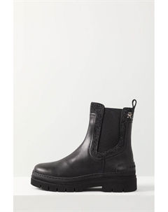 Полусапоги челси кожаные с фетровыми вставками Tommy hilfiger