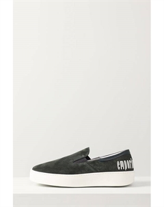 Туфли слипоны кожаные Emporio armani