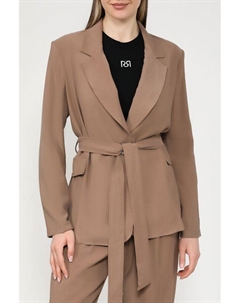 Пиджак свободного кроя на поясе Rinascimento
