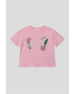 Футболка хлопковая с принтом Guess