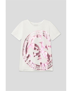 Хлопковая футболка с принтом Guess