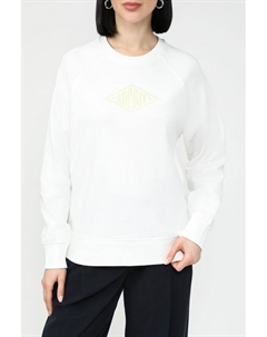 Свитшот хлопковый с логотипом Esprit casual