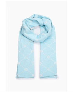 Палантин хлопковый с принтом Ksi ksi