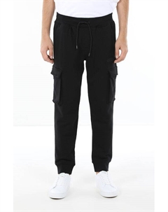 Джоггеры хлопковые с карманами Guess