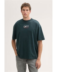 Футболка хлопковая с принтом Tom tailor