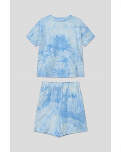 Комплект из футболки и шорт с принтом Gioco