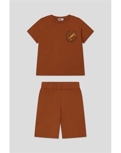 Комплект хлопковый с принтом Gioco