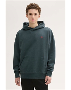 Худи хлопковое с карманом Tom tailor