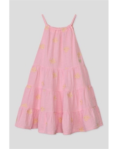 Сарафан хлопковый на бретельках с шитьем Guess