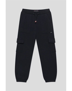 Брюки хлопковые на кулиске с карманами Tommy hilfiger