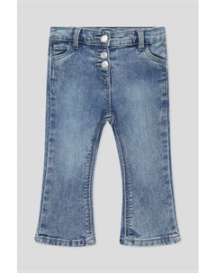 Джинсы клеш на пуговицах Fagottino