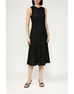 Платье без рукавов ажурное Belucci