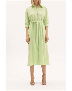 Платье-рубашка хлопковое свободного кроя Unq