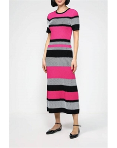 Платье трикотажное в полоску Belucci