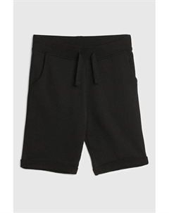 Шорты хлопковые на кулиске Guess