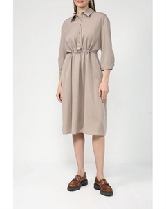 Платье-рубашка с кулиской на талии Auranna