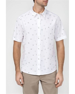 Хлопковая рубашка с коротким рукавом D.molina