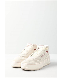 Кожаные кроссовки Club C Geo Mid Reebok