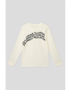 Лонгслив с текстовым принтом S.oliver