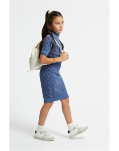 Платье облегающее с фирменным принтом Guess