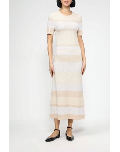 Платье трикотажное в полоску Belucci