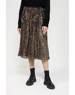 Юбка расклешенная с пайетками Piombo