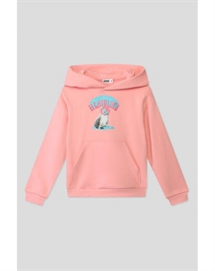 Худи хлопковое с принтом Gioco