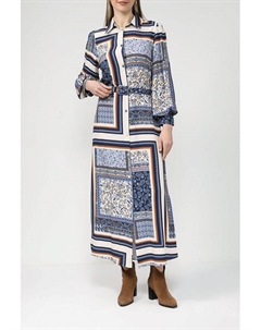 Платье-рубашка с принтом Rinascimento