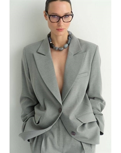 Пиджак однобортный свободного кроя Laroom