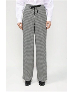 Брюки на кулиске с принтом гусиная лапка S.oliver