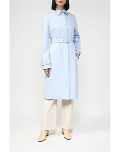 Плащ с отложным воротником и поясом Auranna