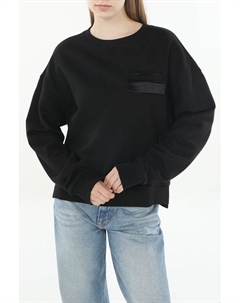 Свитшот хлопковый с разрезами Boss