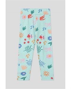 Легинсы хлопковые с принтом Gioco