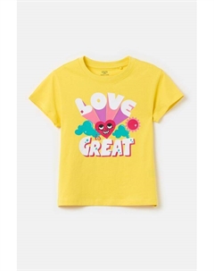 Футболка хлопковая с принтом Ovs