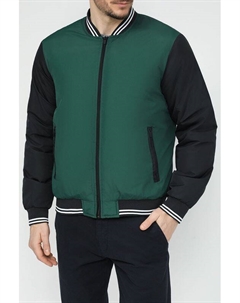 Куртка бомбер с контрастными деталями Marco di radi