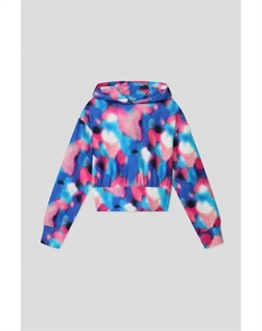 Худи хлопковое с принтом Ovs