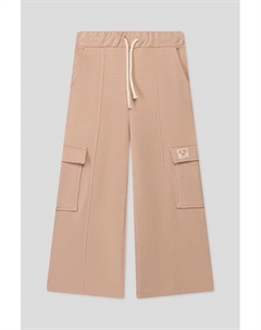 Брюки трикотажные на эластичном поясе Benetton