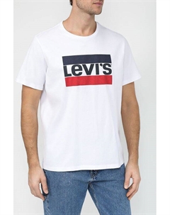 Хлопковая футболка с логотипом Levi's®