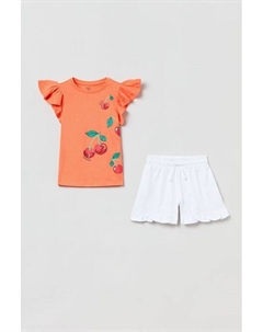 Комплект из футболки и шорт с оборками Ovs