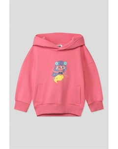 Худи хлопковое с принтом Gioco