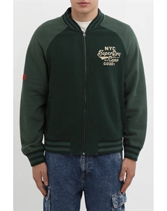 Толстовка хлопковая на молнии Superdry