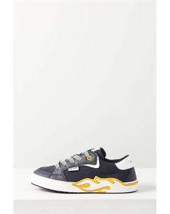 Кеды комбинированные с принтом Geox