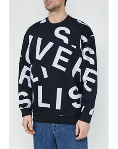 Хлопковый свитшот с принтом S.oliver