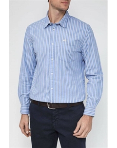 Хлопковая рубашка в полоску Pepe jeans