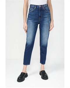 Джинсы с эффектом потертости Tommy jeans