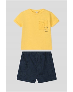 Комплект из футболки и шорт Fagottino