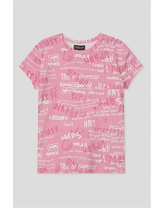 Футболка хлопковая с принтом Ovs