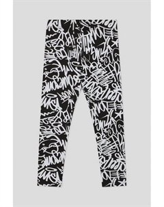 Легинсы хлопковые с принтом Gioco