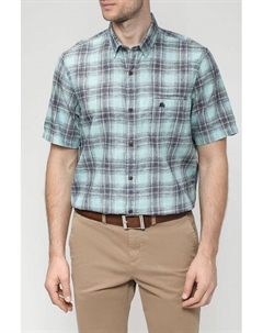 Рубашка с клетку с коротким рукавом Lerros