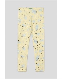 Легинсы хлопковые с принтом Benetton